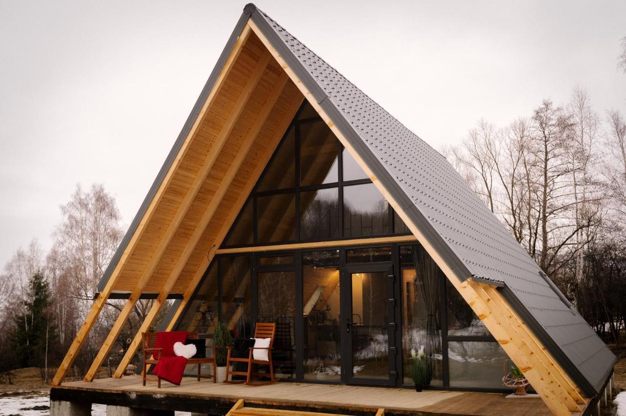 Zenith A-Frame Straja Vila Lupeni  Exterior foto
