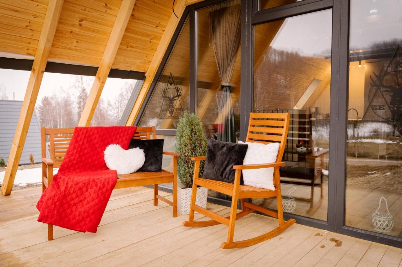 Zenith A-Frame Straja Vila Lupeni  Exterior foto