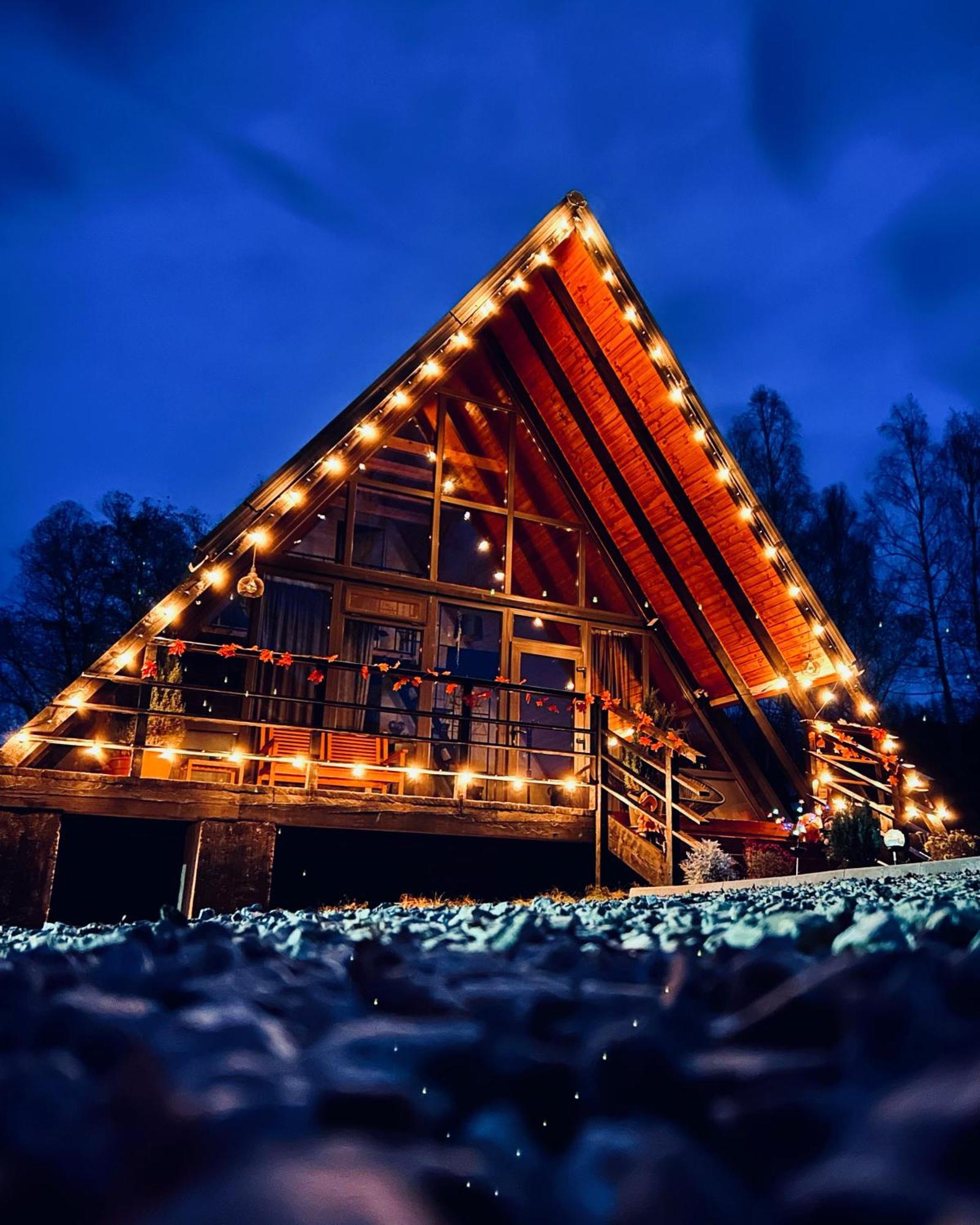 Zenith A-Frame Straja Vila Lupeni  Exterior foto