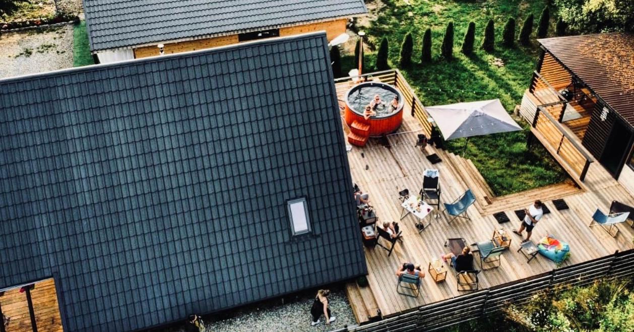 Zenith A-Frame Straja Vila Lupeni  Exterior foto
